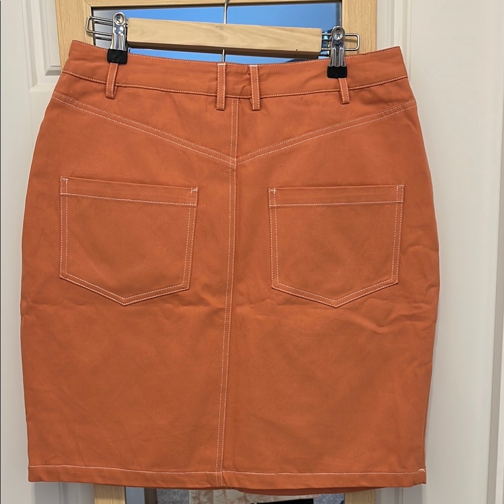 Orange ROOLEE Skirt NWT - Picture 2 of 3